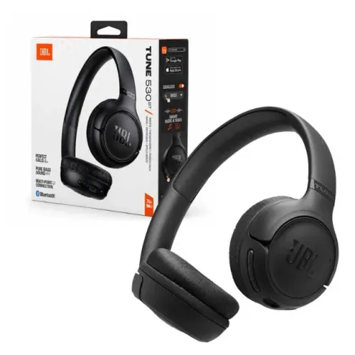 Fone de Ouvido JBL Tune 530BT Bluetooth Preto Original Lacrado