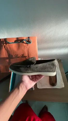 Loro piana Summer Walker Cinza tam 42