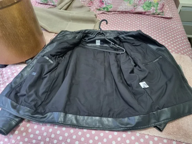 Jaqueta couro masculina 