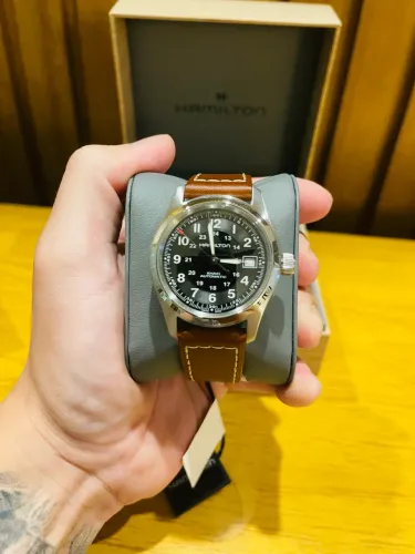 Relógio Hamilton Khaki Field Novo