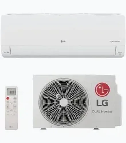 Ar-Condicionado Split Inverter 9000 BTUs LG Dual Inverter Voice Só Frio S3-Q09AA31F 220V