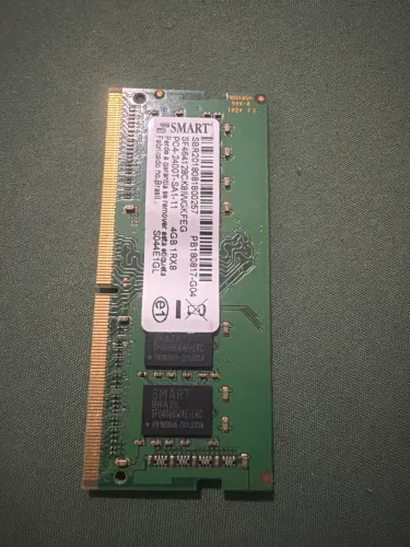 Memória RAM Notebook 4GB DDR4 2400MHz Lenovo FRU 01FR300