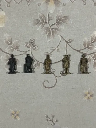 Coleção com 5 Soldados Kinder Ovo