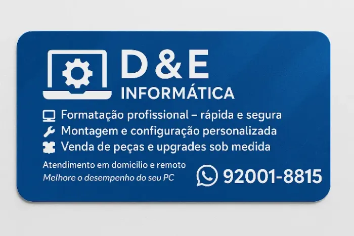 Formatação de Computador e Instalação do Windows, Office, Linux e etc.