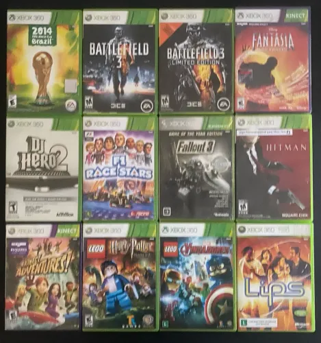 Jogos originais p/ Xbox 360