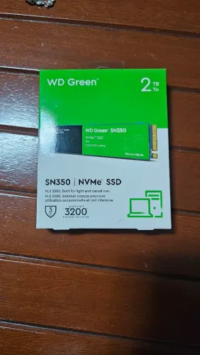 Ssd nvme 2tb wd green 3200mb (lacrado)