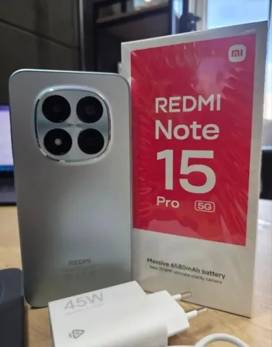 Smartphone Celular Xiaomi Redmi Note 15 PRO 5G 512GB 8GB Câmera 200MP Tela AMOLED 120Hz