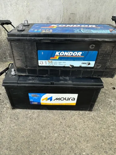 Bateria Moura 220Amp. kondor 180 Amp.