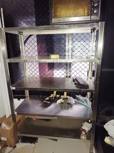 Estante Industrial em aço inox