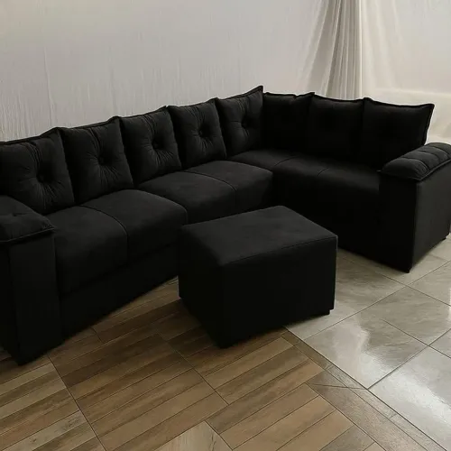 Sofa de 7 lugares + Puff Gratis