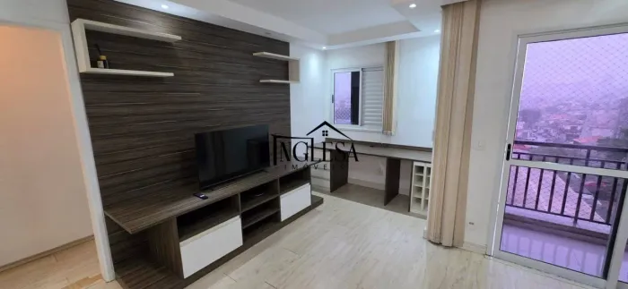 Apartamento Semi-Mobiliado para Alugar na Vila Valparaíso Santo André