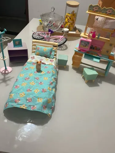 Play set quarto Barbie antigo