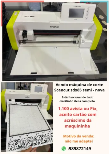 Máquina de corte Scancut sdx85