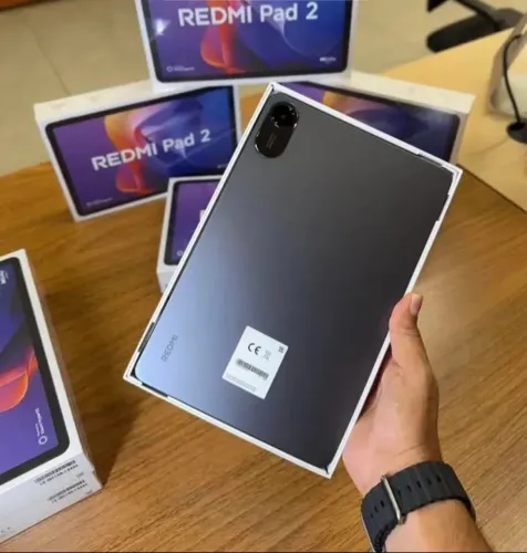 Tablet Redmi pad 2 (wi-fi) 4 ram/256 gb novo