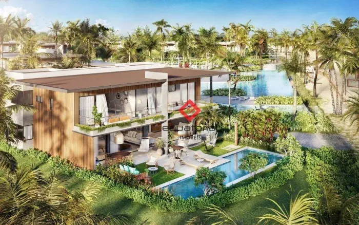 OCEAN GARDEN - Casa com 4 Suítes à Venda, 251 m² por R$ 3.068.100 - Porto das Dunas - Fort