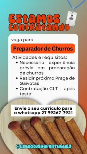Preparador de Churros