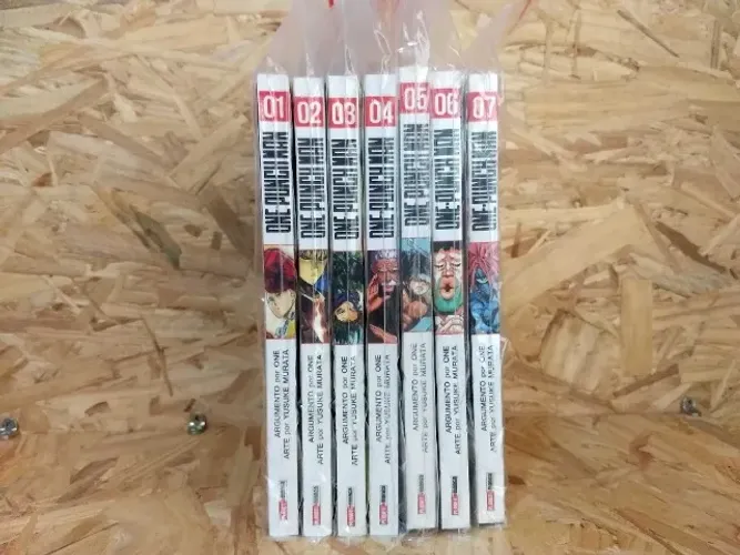 Manga One Punch Man Volumes 01 ao 07