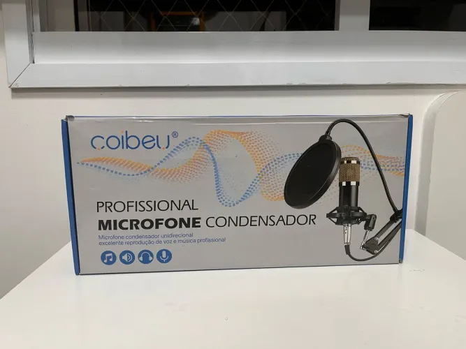 kit microfone condesador BM800