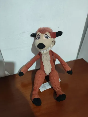 Brinquedo pelúcia timão do rei leão original Disney 