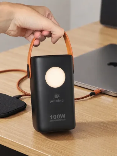 Powerbank Peining 60.000mAh 100W - Carregamento Ultra Rápido
