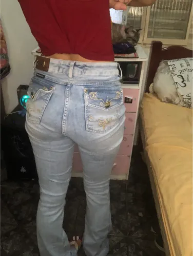 calça flare selvagem anos 2000/y2k
