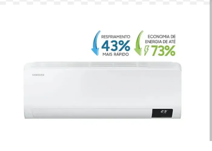 Ar condicionado Sansung inverter Wind free 9000 BTUs . Novo na caixa.