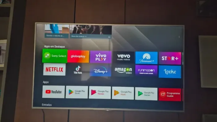 TV SMART SONY 55" - modelo bravia borda slim - Wi-Fi - Entrego Hoje