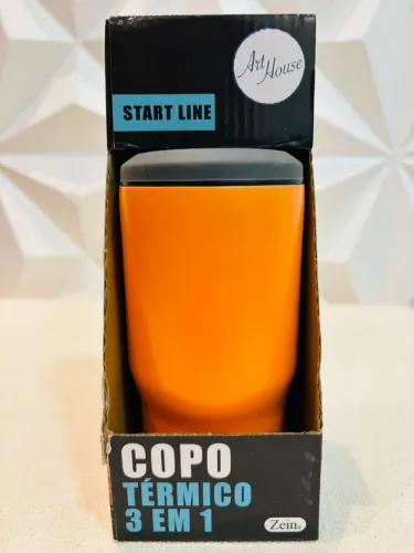Copo térmico 3 em 1.