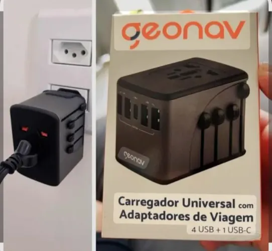 carregador universal pra viagem