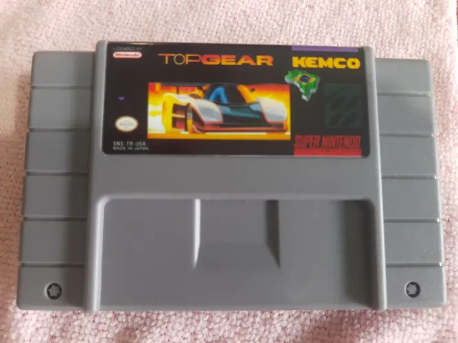 Top Gean,SNES PCB original cartucho repro.