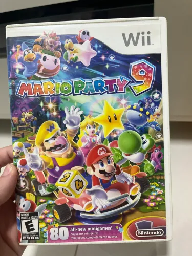 Jogo Mario party 9 wii