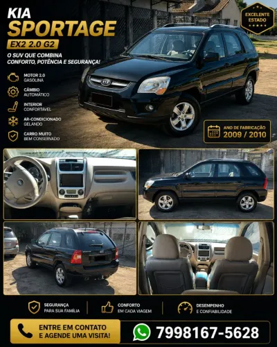 Kia Motors Sportage EX 2.0 16v/ 2.0 16V Flex Aut. 2010