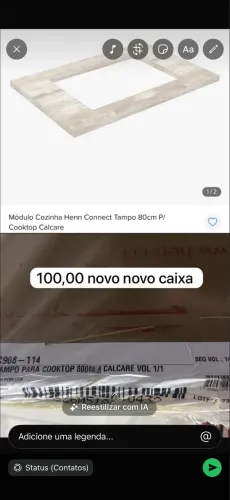 Tampo cozinha