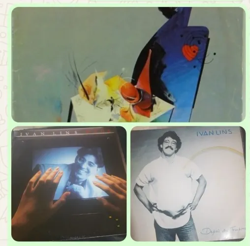LP/Vinil IVAN LINS - kit 3 discos