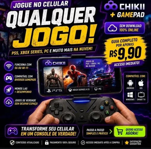 ? Guia Chikii + Gamepad para Celular<br>