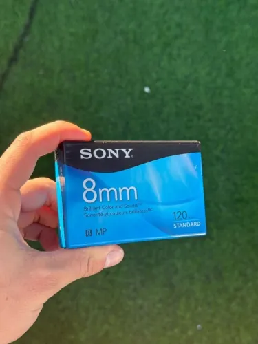fita de vídeo sony 8mm 120min