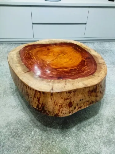 Mesa de centro madeira maciça 