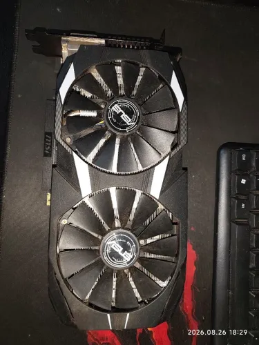 PLACA DE VÍDEO ASUS DUAL RX 580 8GB OC EDITION - MANUTENÇÃO PREVENTIVA RECENTE