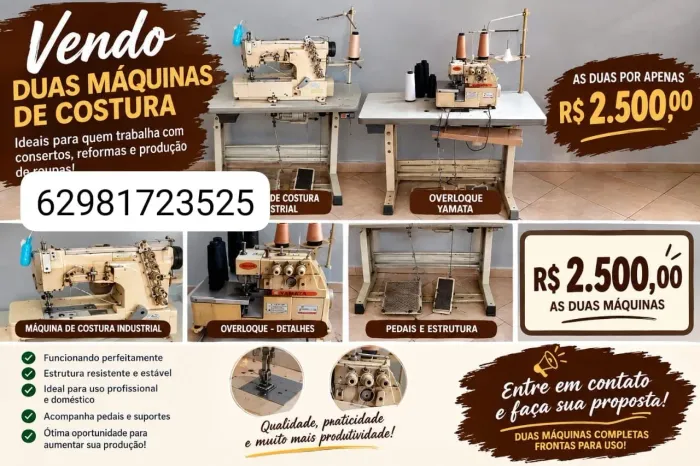 Máquina de costura