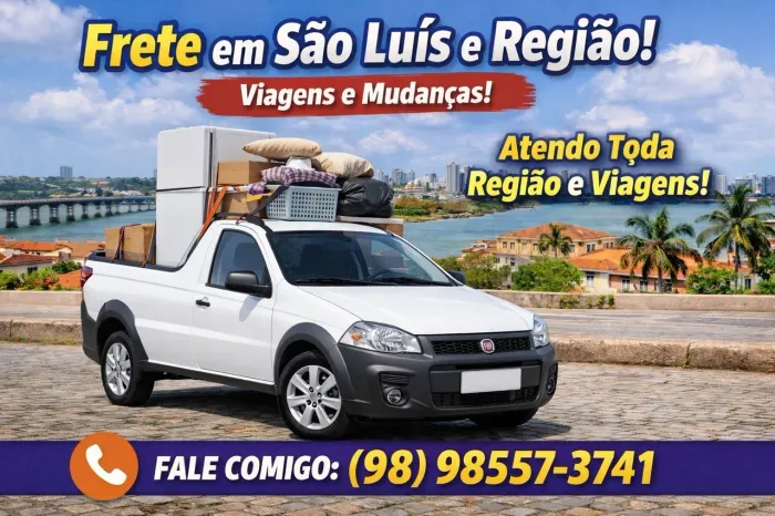 Frete barato a toda São Luís e região