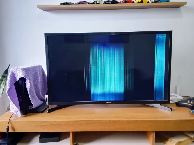 Tv Samsung com imagem ruim