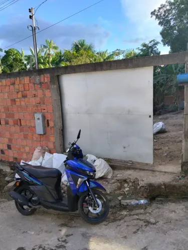 Vendo terreno com construção iniciada