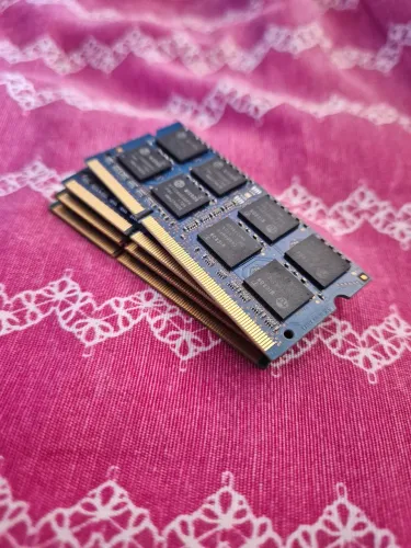 Kit 32GB Memória RAM Notebook DDR3L 1600MHz (4x 8GB)