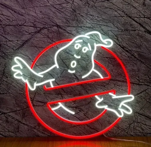 Luminária Painel Neon Led - Caça Fantasmas