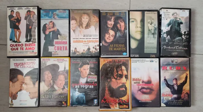 Lote VHS Variados (perfeito estado)