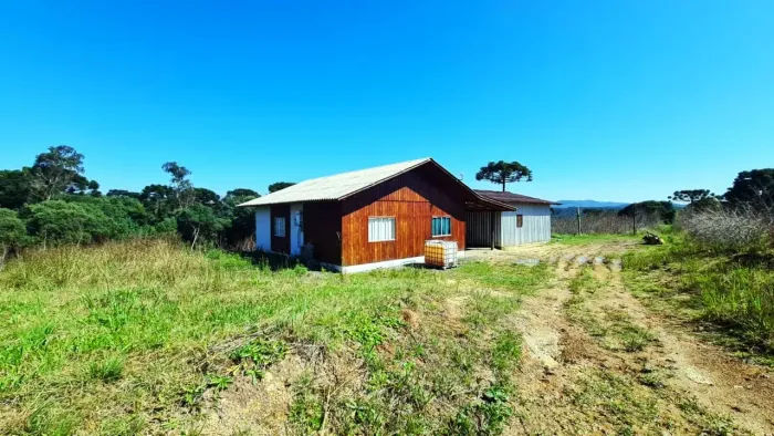 Sitio em Lages- Serra Catarinense - 62.923 m²-Casa e galpão