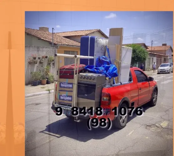 Frete em São Luís, Turu, Cohab, e São Francisco! Transporte rápido e seguro!