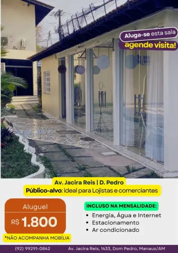 Sala/Loja disponível para Locação no Piazza Business, Dom Pedro, Jacira Reis