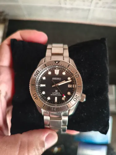 Relógio Seiko Prospex 1968 baby Marinemaster "Steelmaster" 