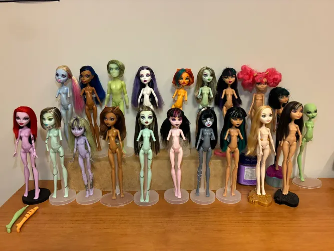 Lote sucatas Monster High